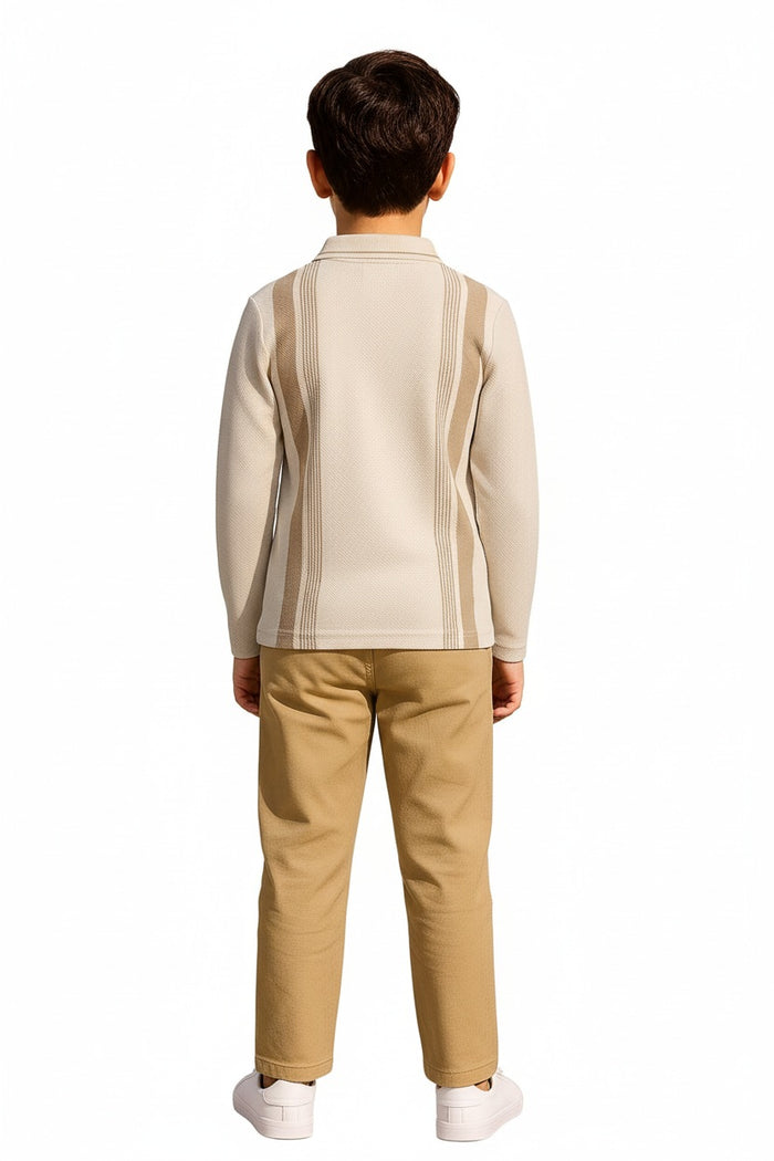 Boys Cotton Polo Neck  Tshirts