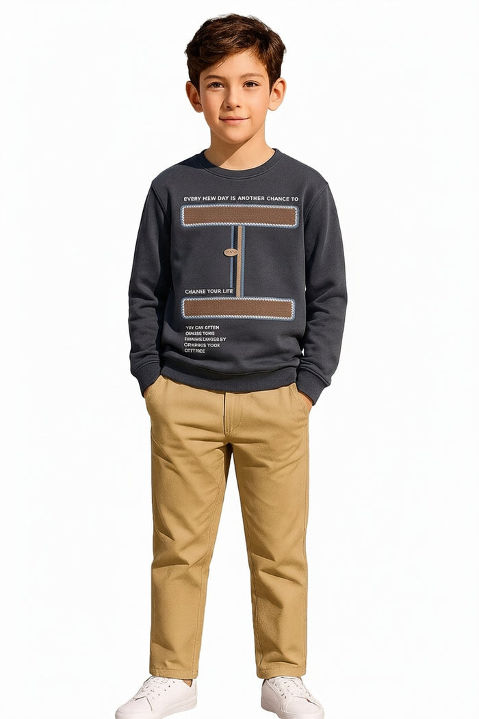 Boys Printed Sweatshirt