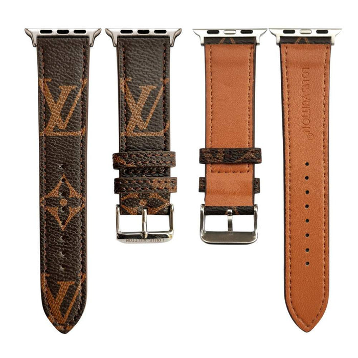 Brown Luxury Classic Strap For Apple Watch