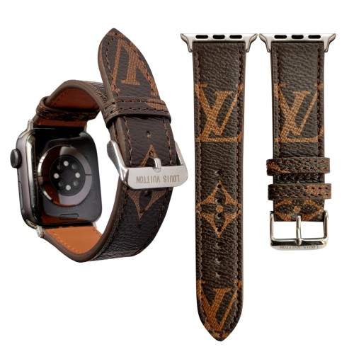 Brown Luxury Classic Strap For Apple Watch