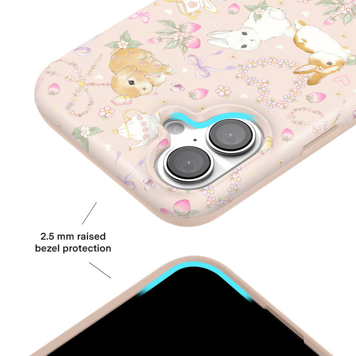 Bunnies & Bows iPhone Case – Trendy Protective Phone Cover