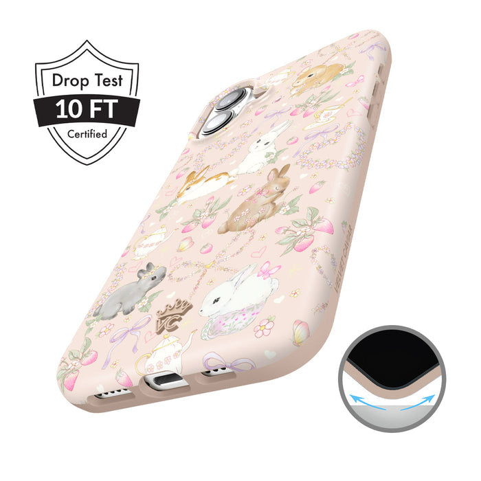 Bunnies & Bows iPhone Case – Trendy Protective Phone Cover