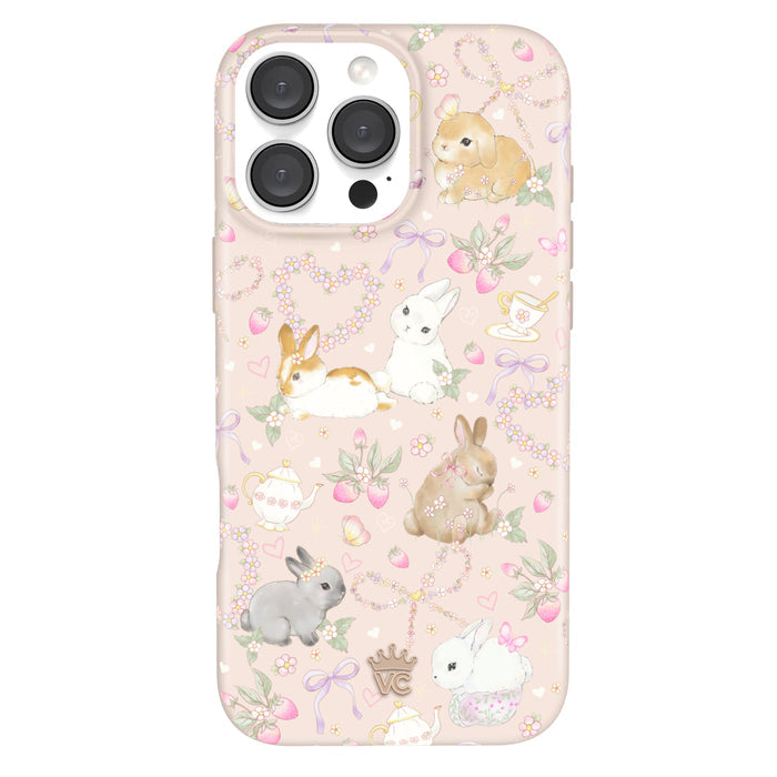 Bunnies & Bows iPhone Case – Trendy Protective Phone Cover