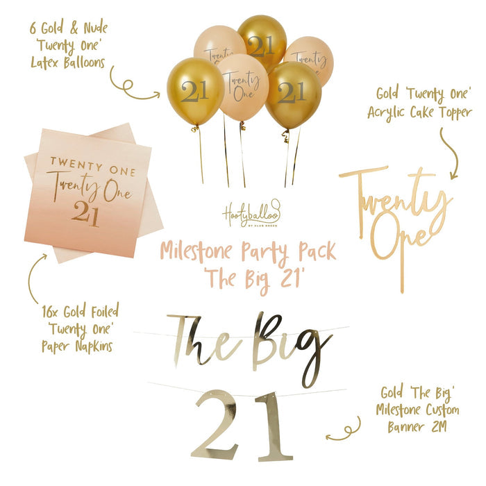 Patisserie Valerie's handmade Milestone Party Pack - 30th cake delivery