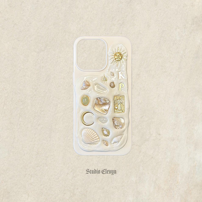 Celestial | Custom Handmade Mosaic Shell Phone Case for iPhone and Android