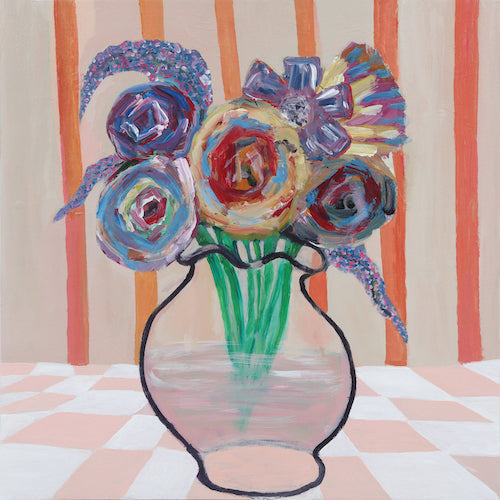 Checkered Flower