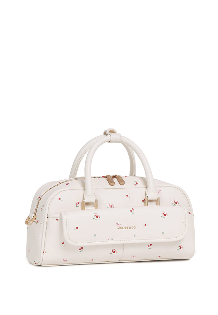 Cherie Knot The Ordine Top Handle Bag (Cornsilk)