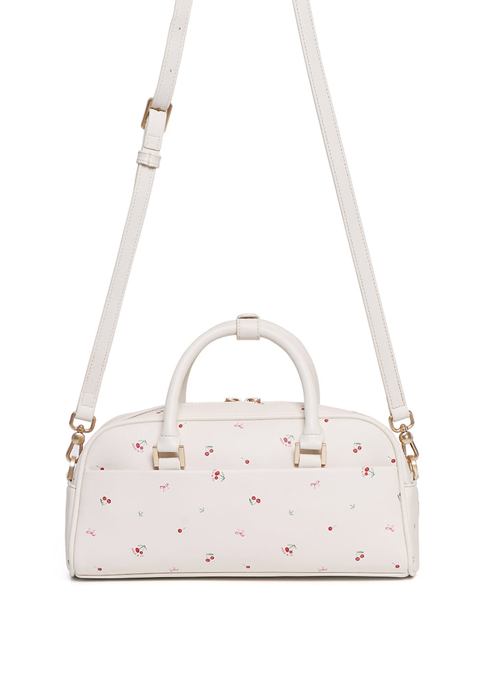 Cherie Knot The Ordine Top Handle Bag (Cornsilk)