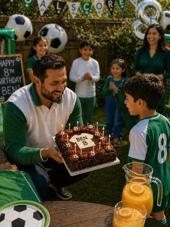 Chocolate Football Cake - Patisserie Valerie