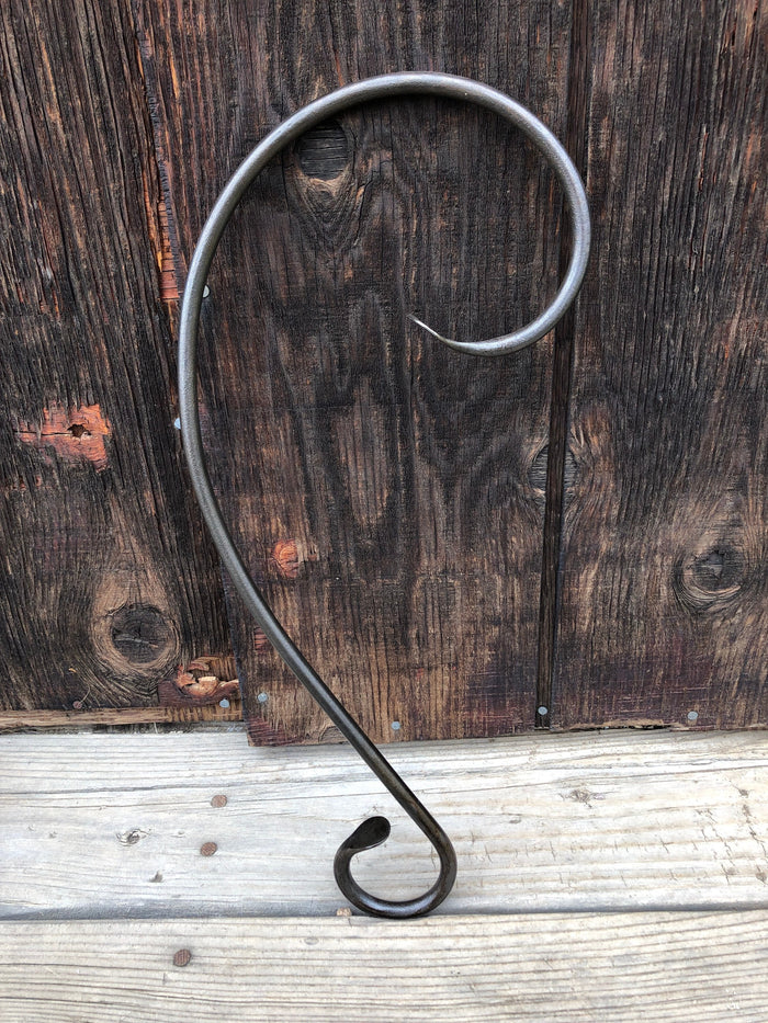 Christmas Stocking Hanger 18" - Large Christmas Stocking Hanger - Vintage - Holder - S Hook - Handmade in USA