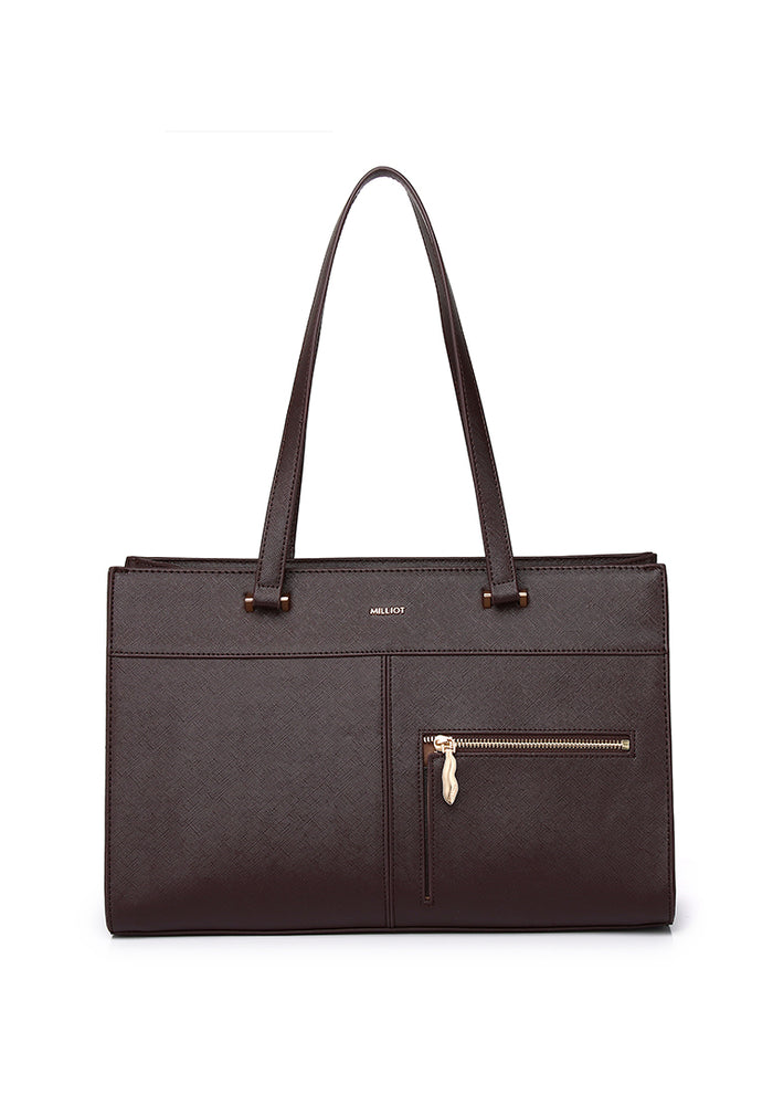 Cody Multi-compartment Tote Bag (Coffee)