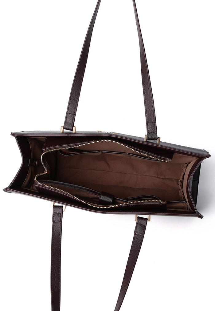 Cody Multi-compartment Tote Bag (Coffee)