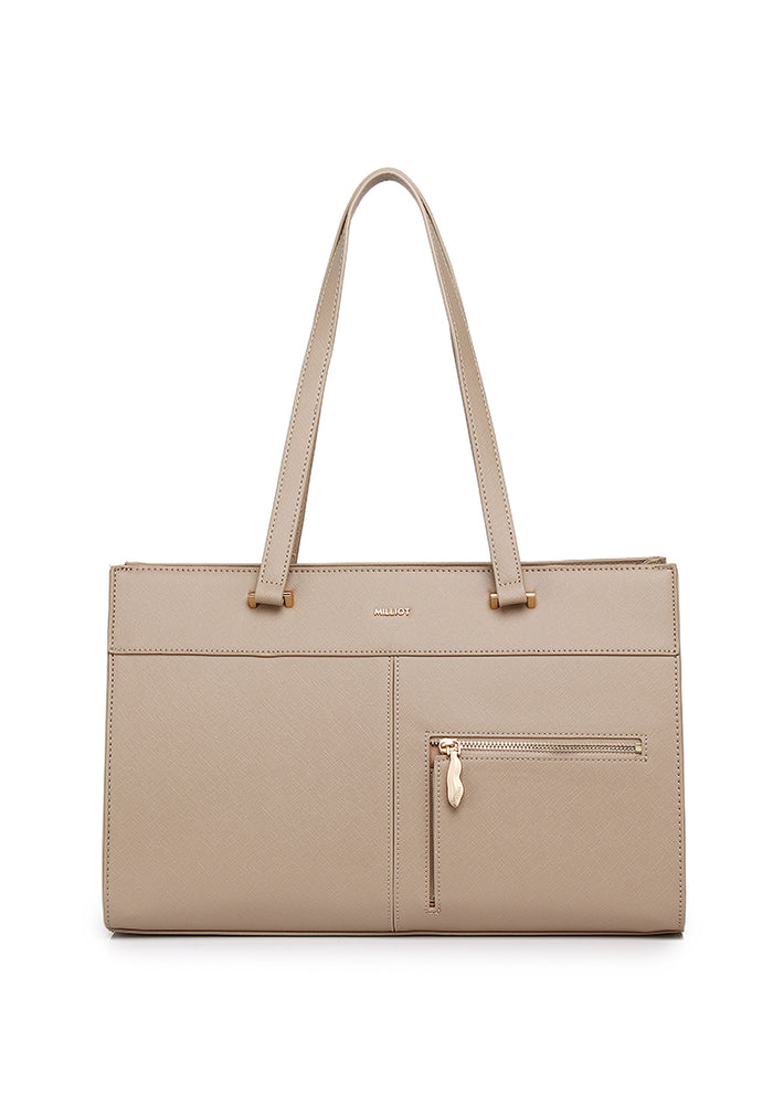 Cody Multi-compartment Tote Bag (Khaki)