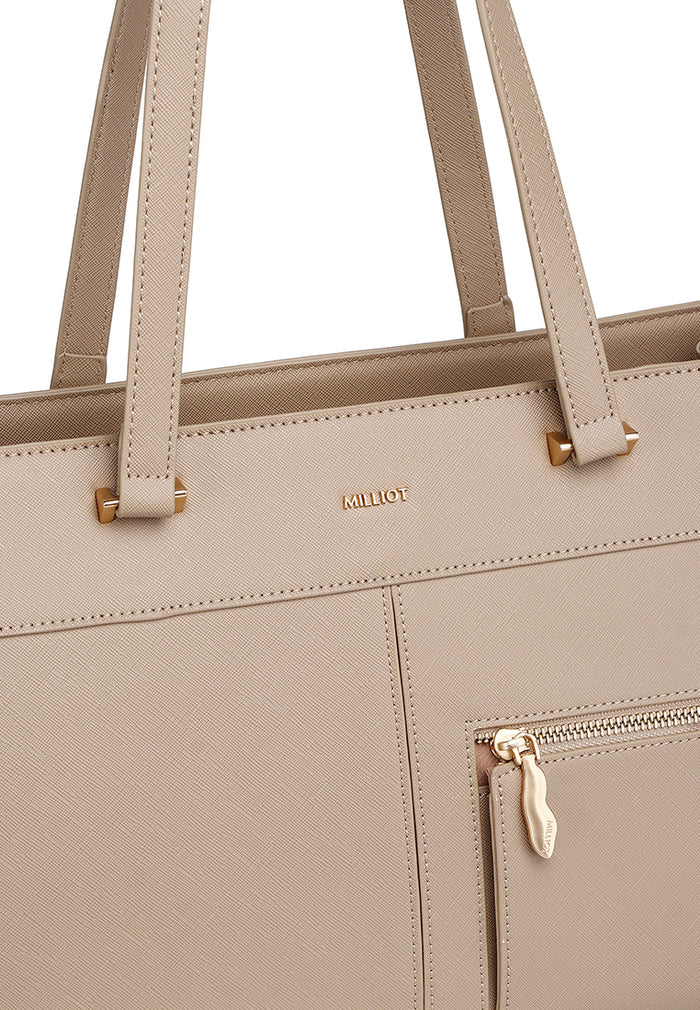 Cody Multi-compartment Tote Bag (Khaki)