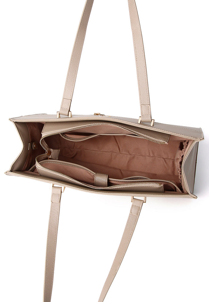 Cody Multi-compartment Tote Bag (Khaki)