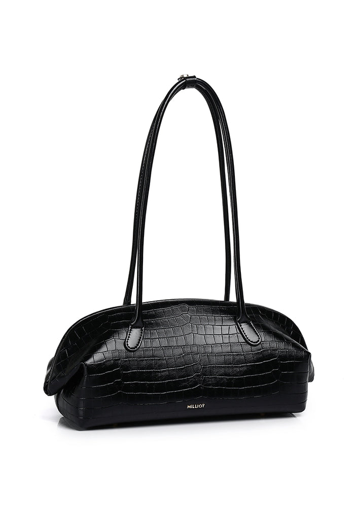 Colette Arc Bag (Charcoal)