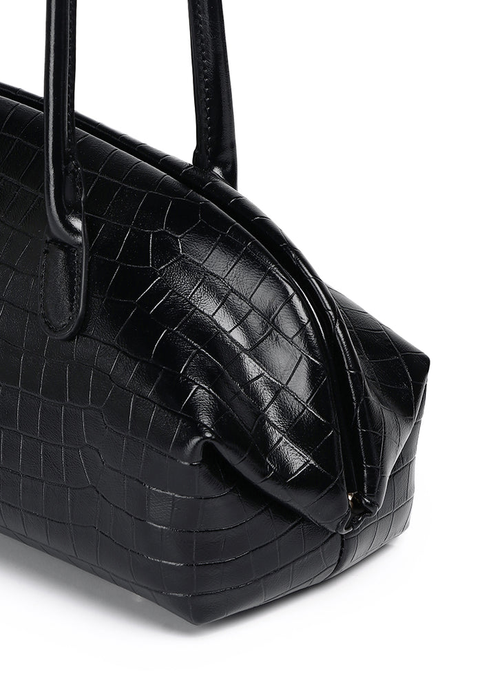 Colette Arc Bag (Charcoal)