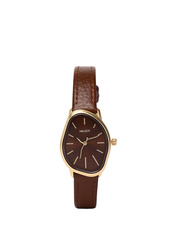 Collins Analogue Watch (Coffee)