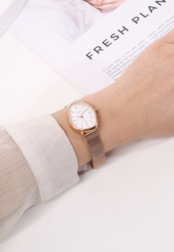 Collins Analogue Watch (Rose Gold)