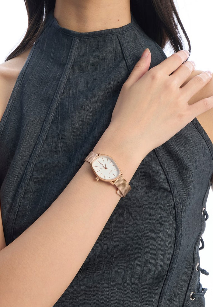 Collins Analogue Watch (Rose Gold)