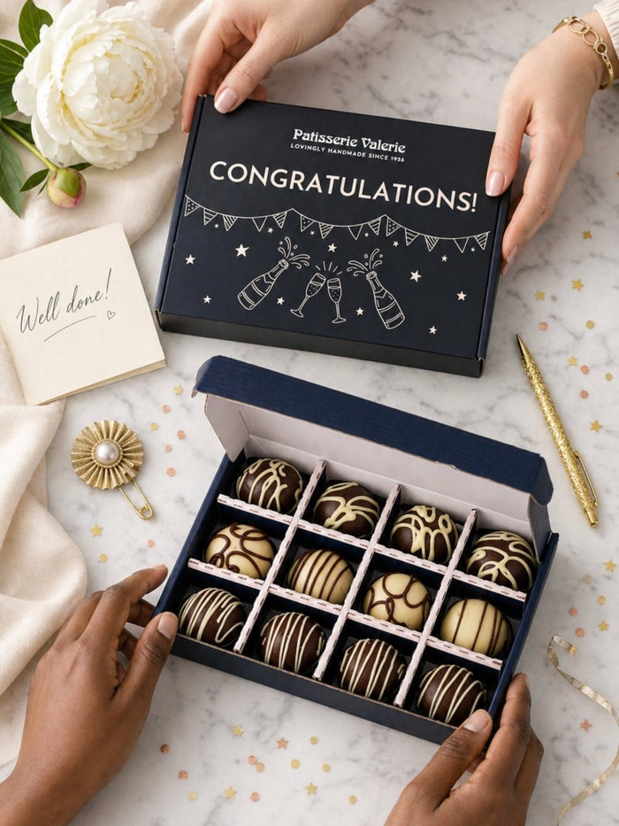 Congratulations Cake Bites Gift Box - Patisserie Valerie