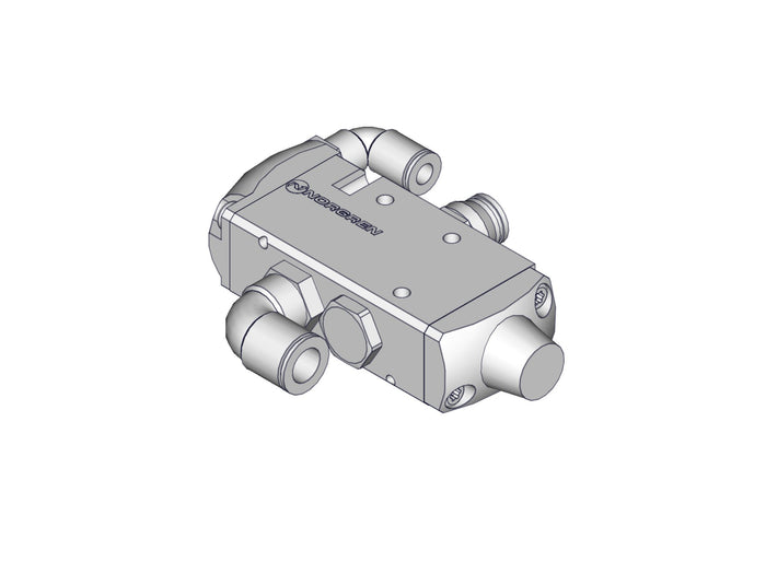 Control valve 1/4" cpl.