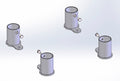 Cover set for leg (FZV) 205/2205/A102/A205
