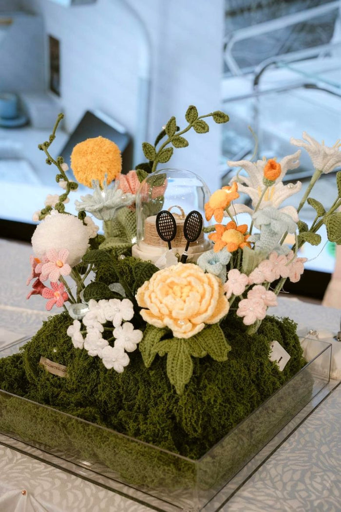 Crochet Flower Ring Box (3 Days Lead Time)