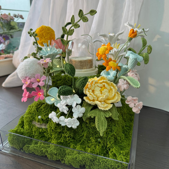 Crochet Flower Ring Box (3 Days Lead Time)