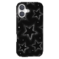 Crystal Chrome Stars iPhone Case – Cute Aesthetic Phone Cover