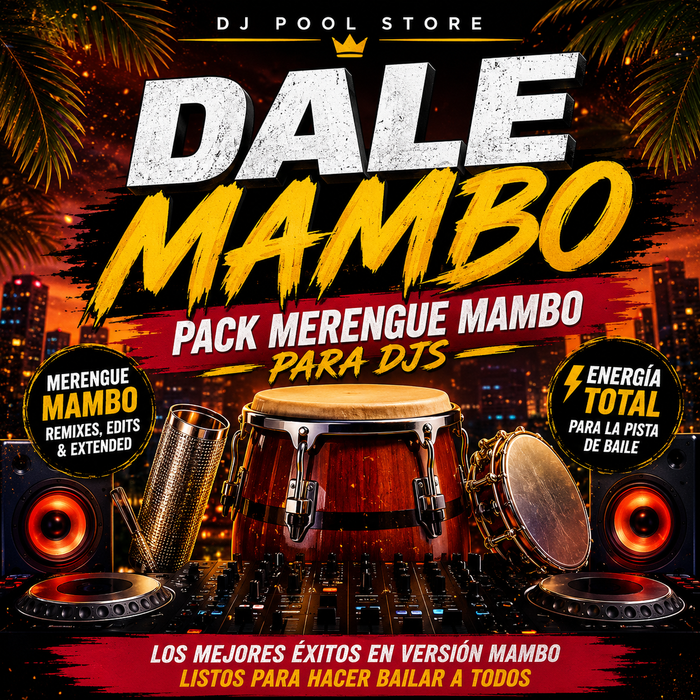 Dale Mambo – Pack Merengue Mambo para DJs