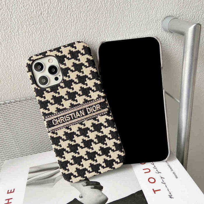 Designer Elegant Canvas Monogram Lady Phone Case