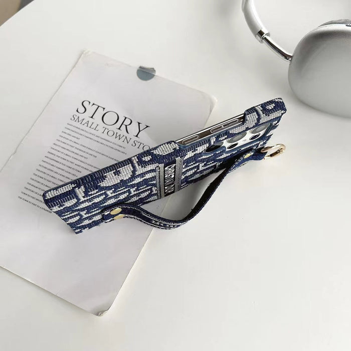 Designer Inspired Hand Strap Phone Case