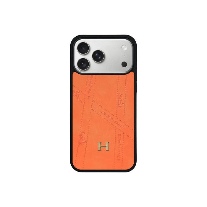 Designer Premium Leather Protective Phone Case for iPhone 17/ 16/ 15/ 14