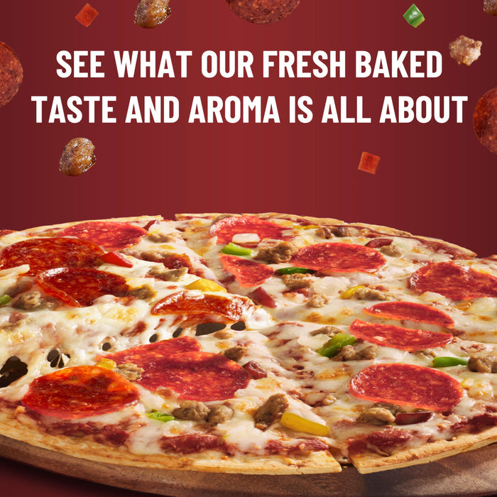 DiGiorno Frozen Pizza, Supreme Classic Crust Pizza with Marinara Sauce, 20.8 oz (Frozen)