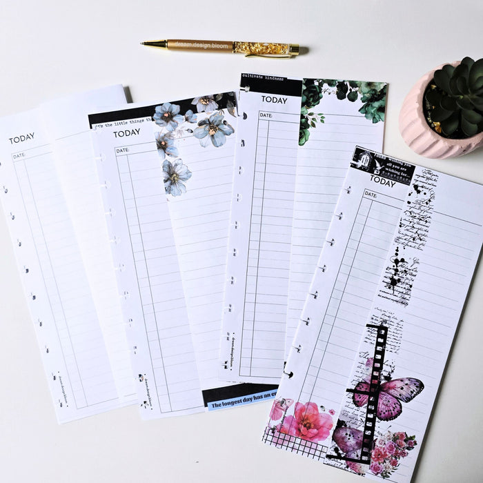 Discbound Foldout Today Inserts | Arbor Designs