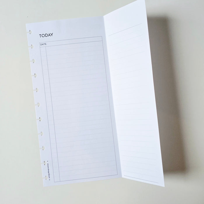 Discbound Foldout Today Inserts | Signature Designs