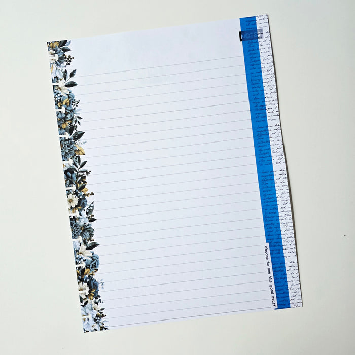 Discbound Notes Inserts | Azure Blooms