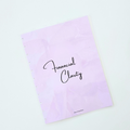 signature designs personalised discbound planner cover by dream.design.bloom, vibrant rainbow design with custom text personalisation