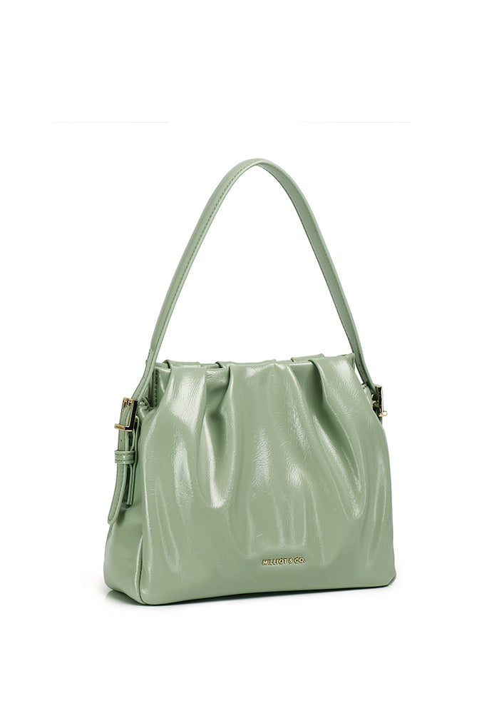 Donna Top Handle Bag  (Light Green)
