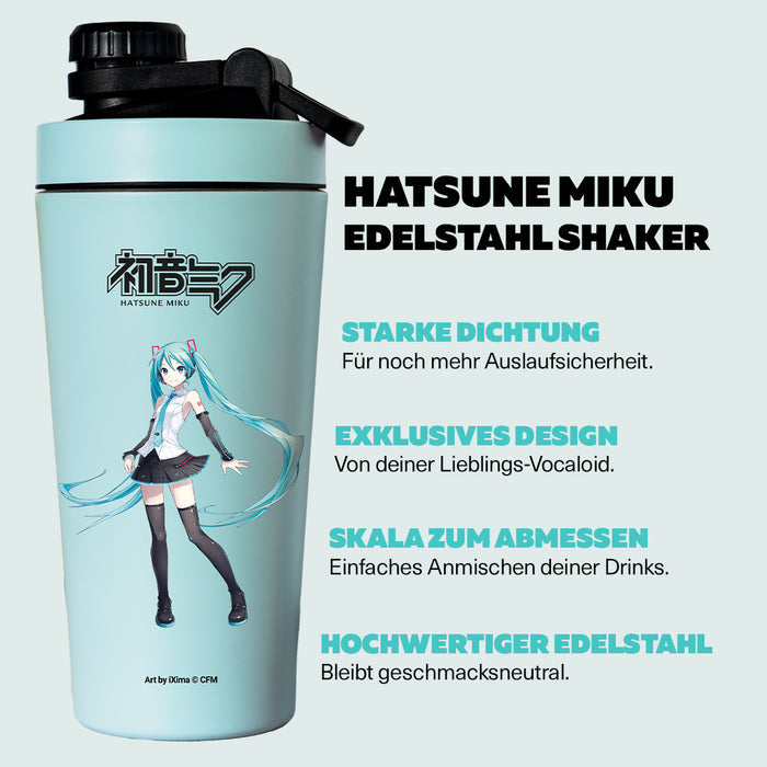 Edelstahl Shaker Hatsune Miku