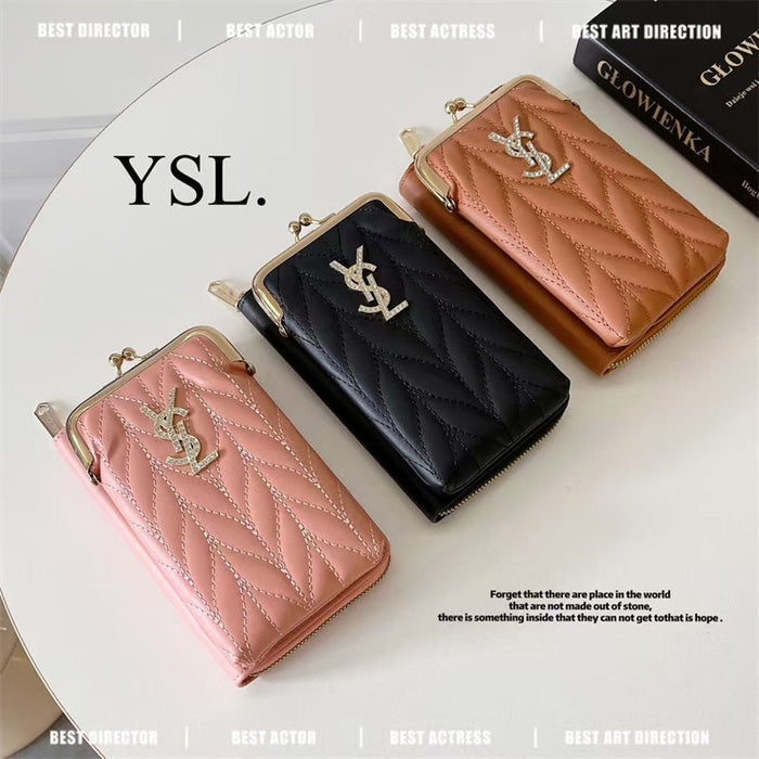 Elegant genuine leather crossbody bag