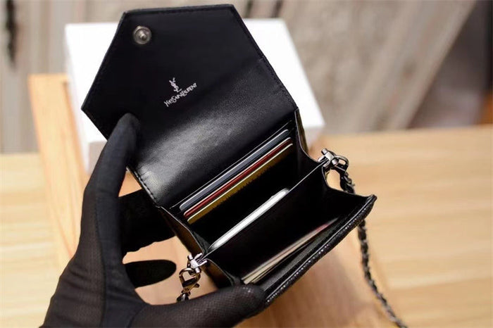 Elegant genuine leather crossbody bag