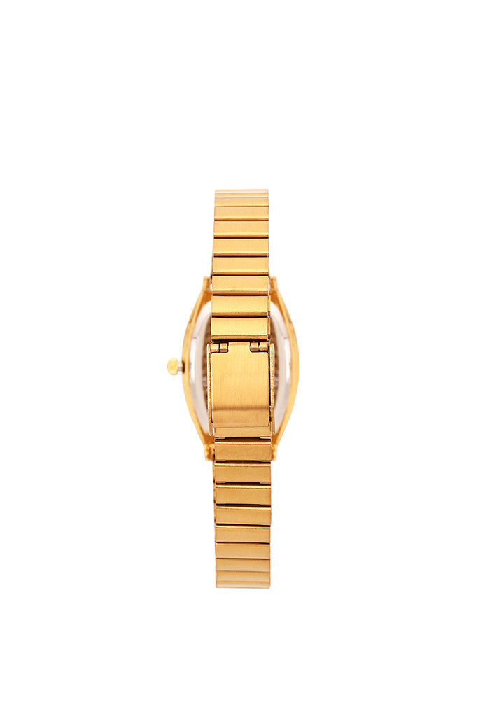 Emily Stainless Steel Analogue Watch (Gold)