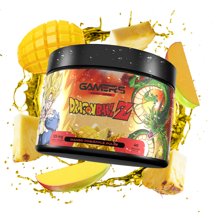 Energy Drink Dragon Ball Z Mango Pineapple Pulse