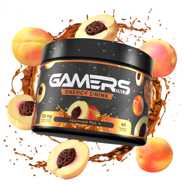 Energy Drink Peach Ice Tea