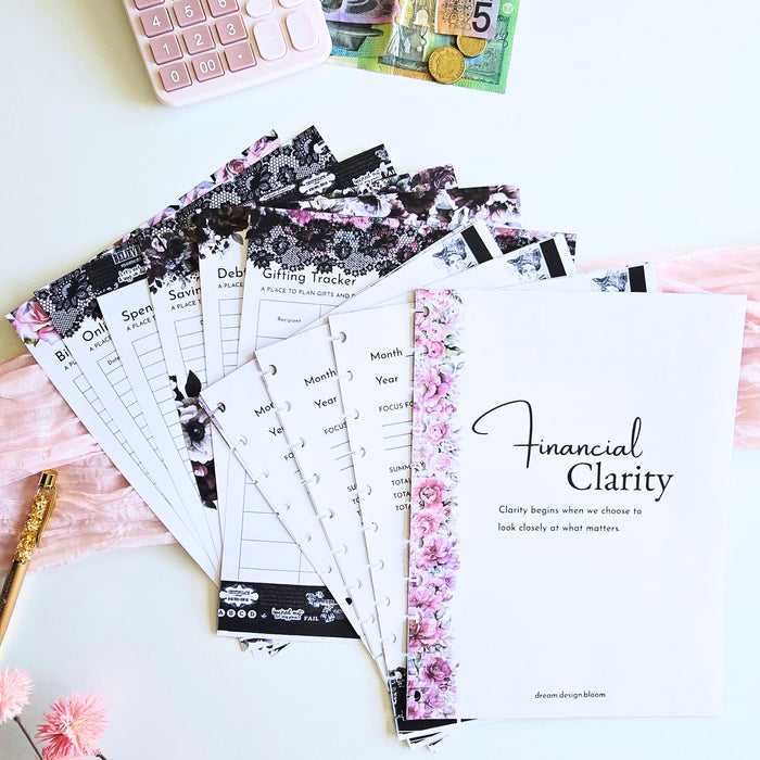 Financial Clarity Core Inserts | Whisper Dreams