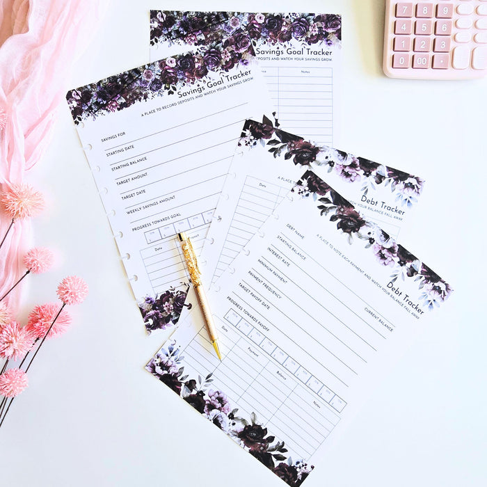 Financial Goals Inserts | Whisper Dreams
