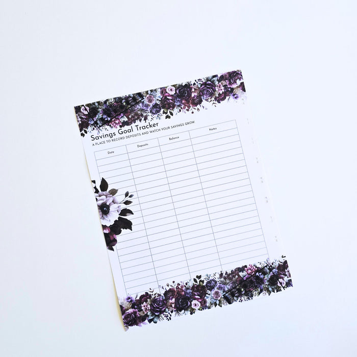 Financial Goals Inserts | Whisper Dreams