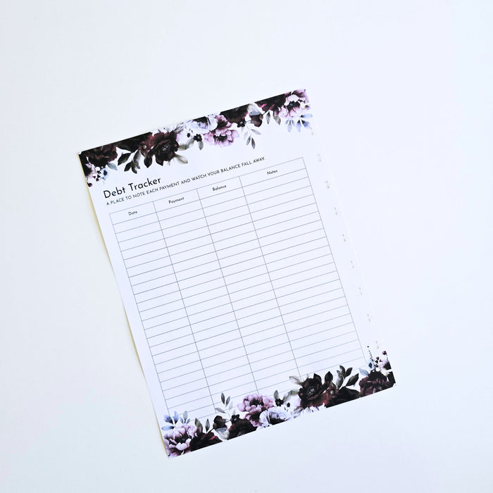 Financial Goals Inserts | Whisper Dreams